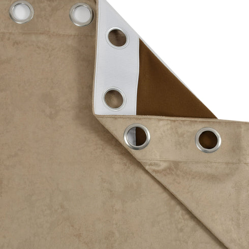 Cambridge Curtain by Florida - Curtains For Living Room Bedroom Balcony Made of Suede and Solid Colors